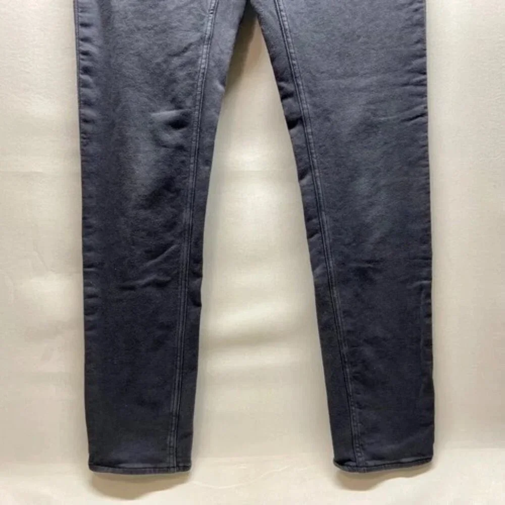 Banana Republic Jeans‎ Men's 32x34 Grey Straight Leg Slim Fit Stretch Denim GUC